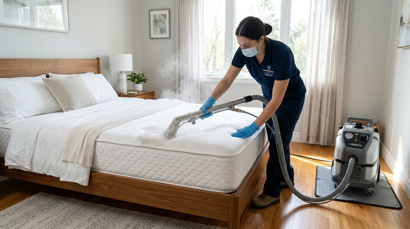 Deep mattress cleaning and allergen sanitization in Accra by Kleenit Ghana Limited